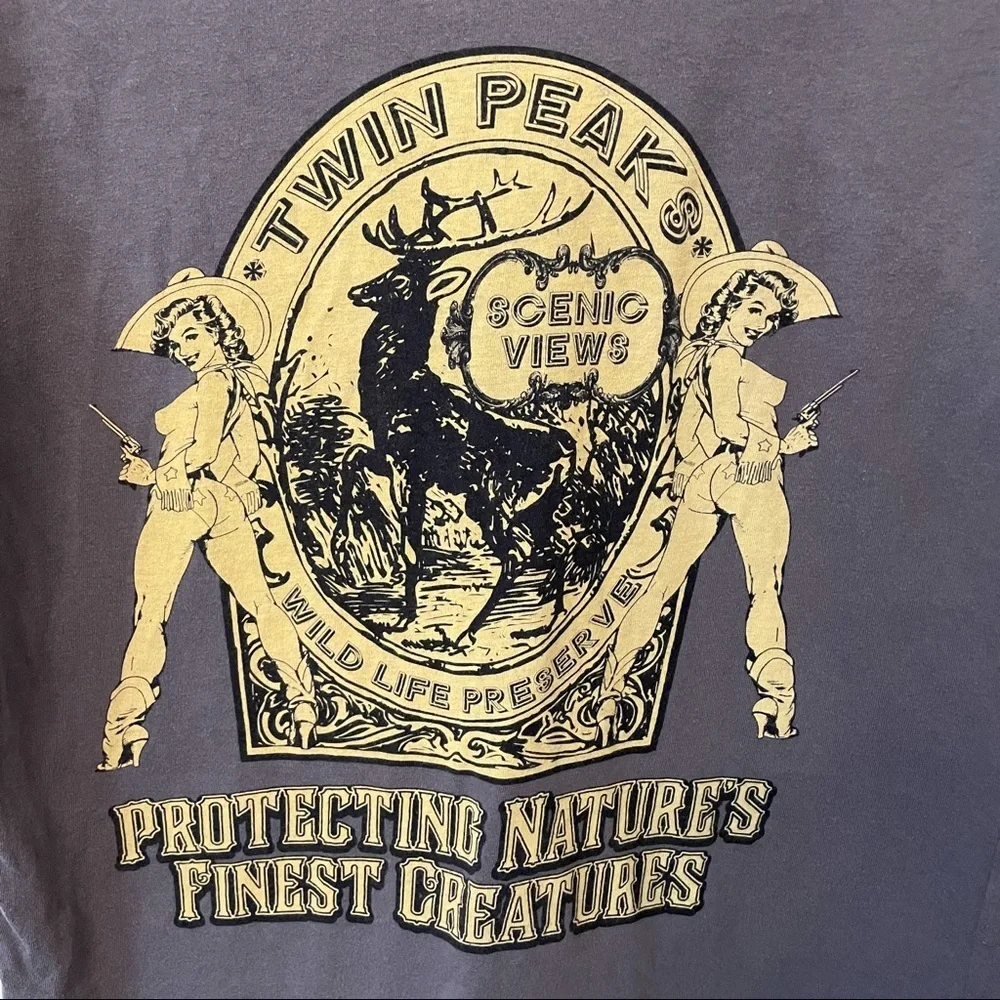 Twin Peaks Wild Life Preservation Graphic Shirt - Picture 2 of 3